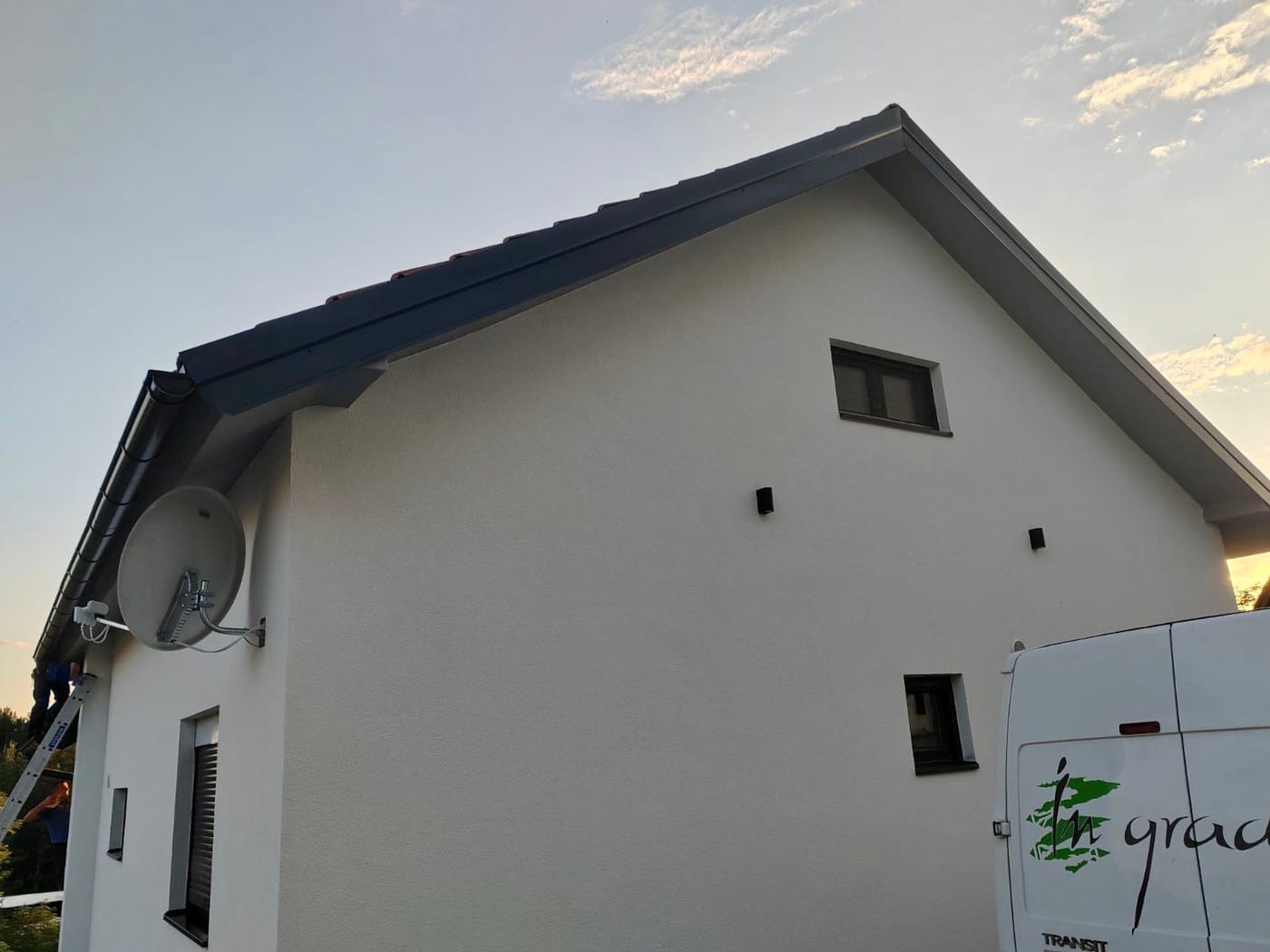 Eksterijer kuće A u naselju Vinci posle renoviranja