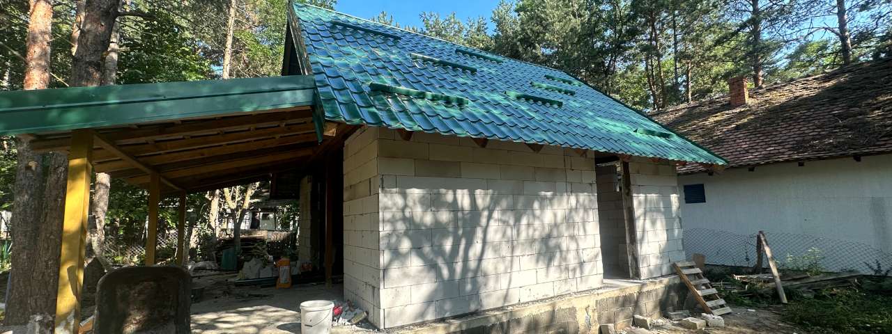 Vikendica u izgradnji - ključ u ruke, od temelja do krova