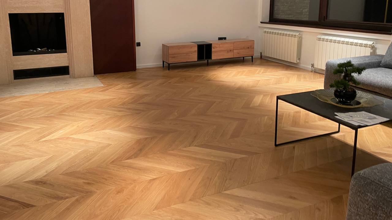 Parket koji smo postavili u jednom stanu u Beogradu